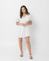 Looks by Lilli Collection White Dress in Large