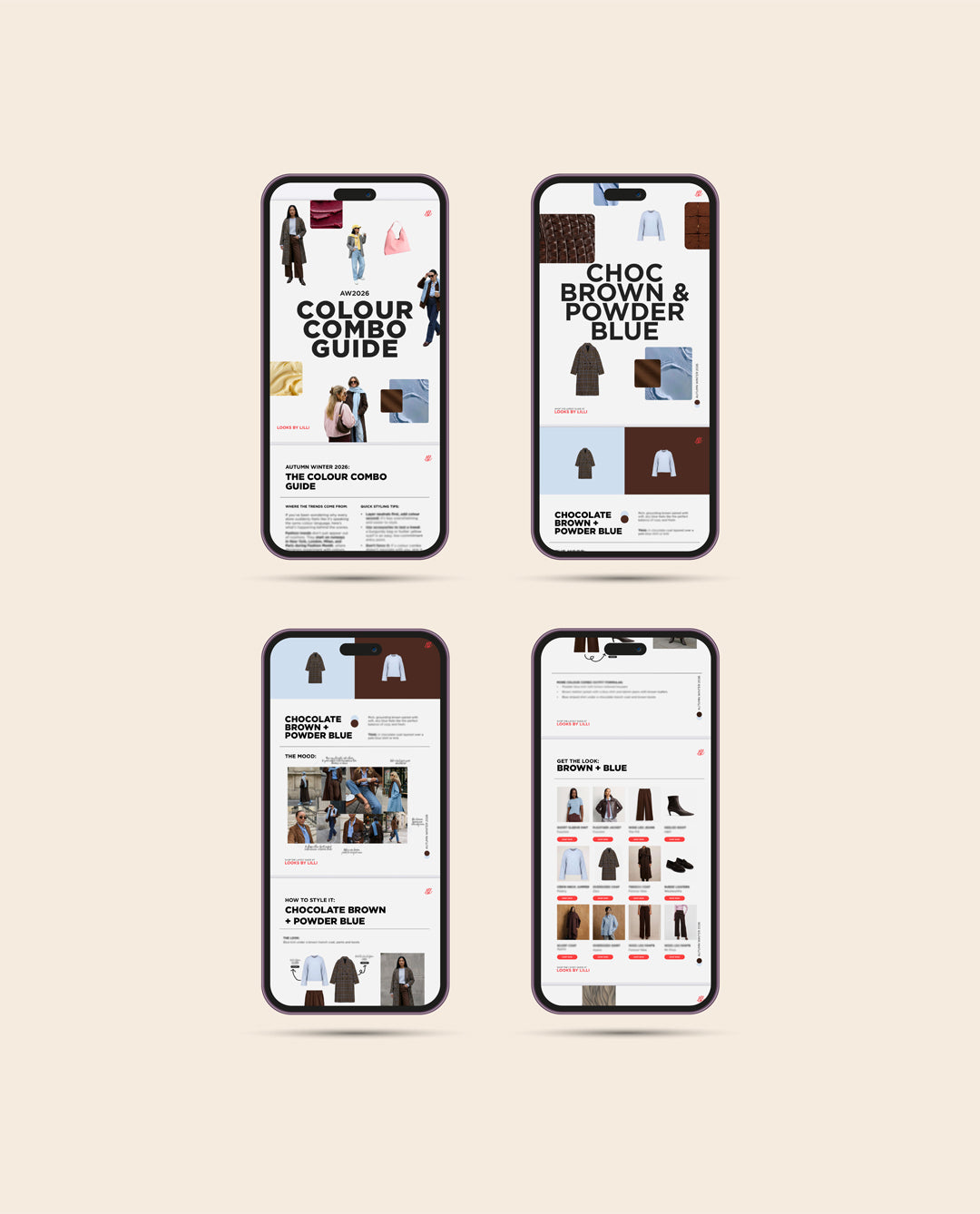 The Looks by Lilli AW2026 Colour Combo Guide