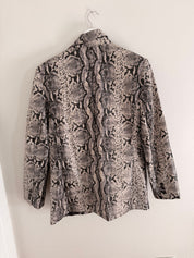 Small Multi / Print Blazer from Mango