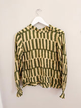 Small Print Blouse from Asha Eleven