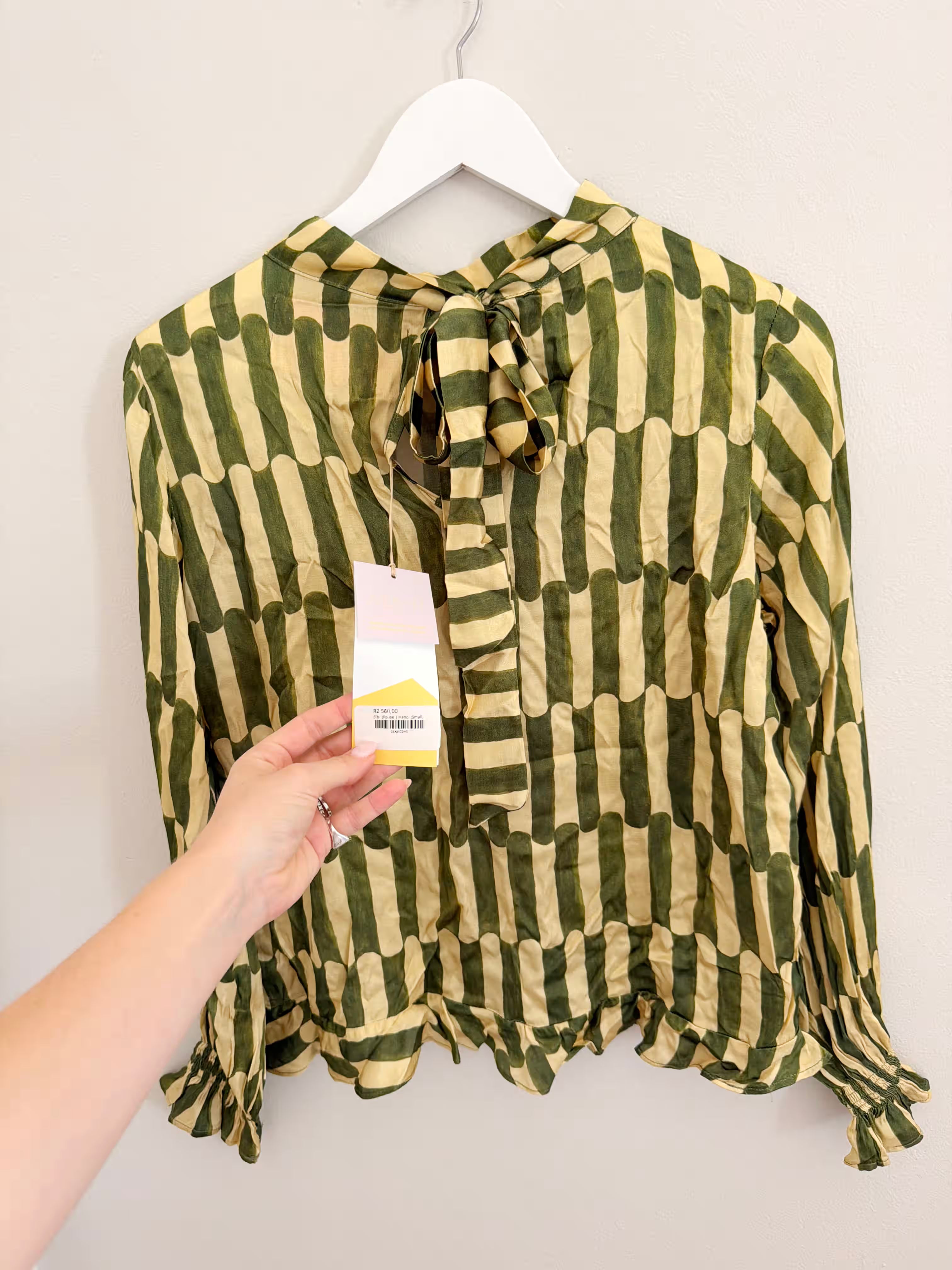 Small Print Blouse from Asha Eleven