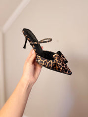 Size 5 / EU38 / 5 Leopard Print Heels from Mr Price