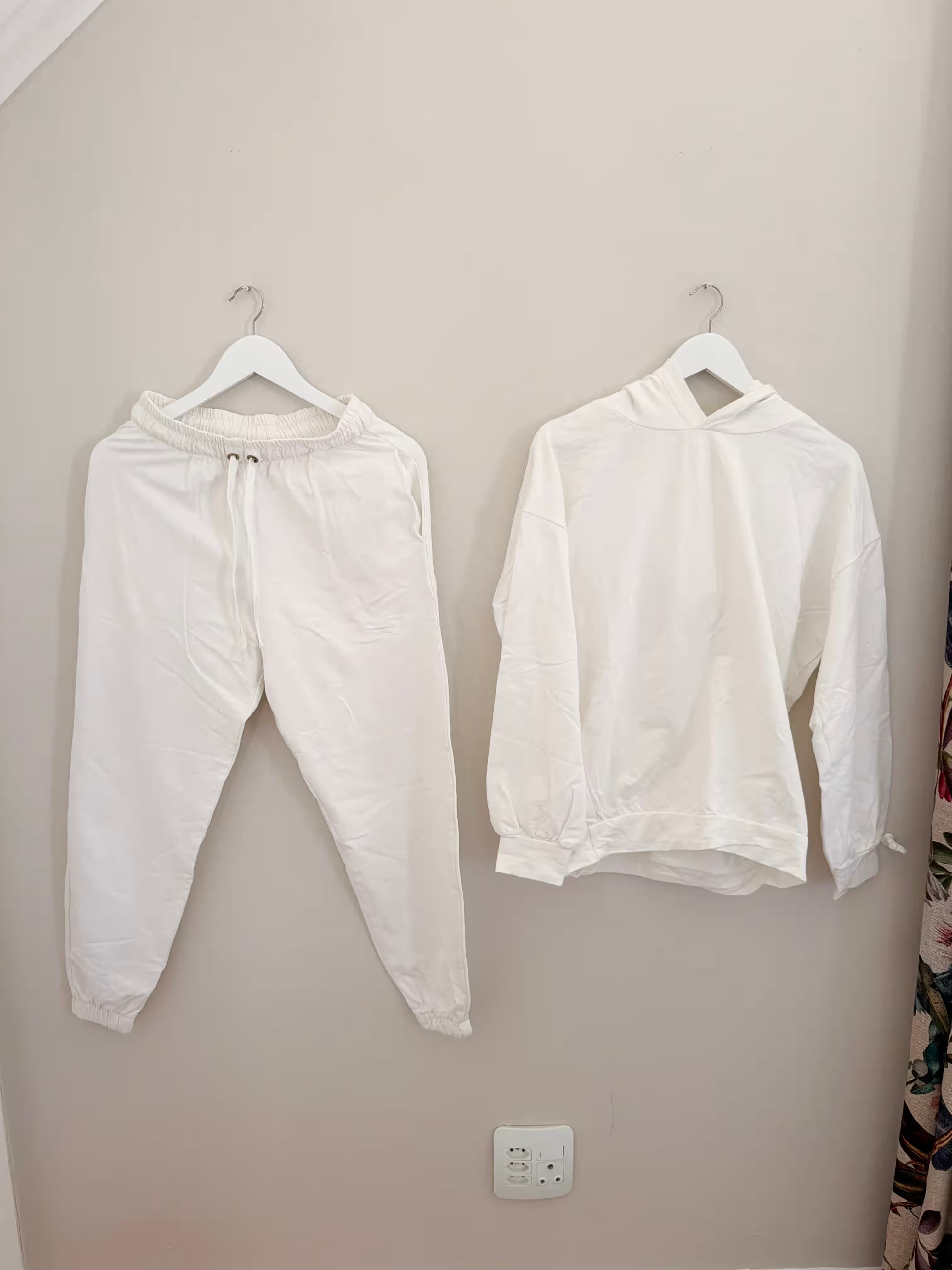 Small White Tracksuit from Sweet Peas Handmade