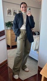 Small Khaki Trousers from Mango