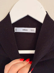 Small Black Poloneck from Mango