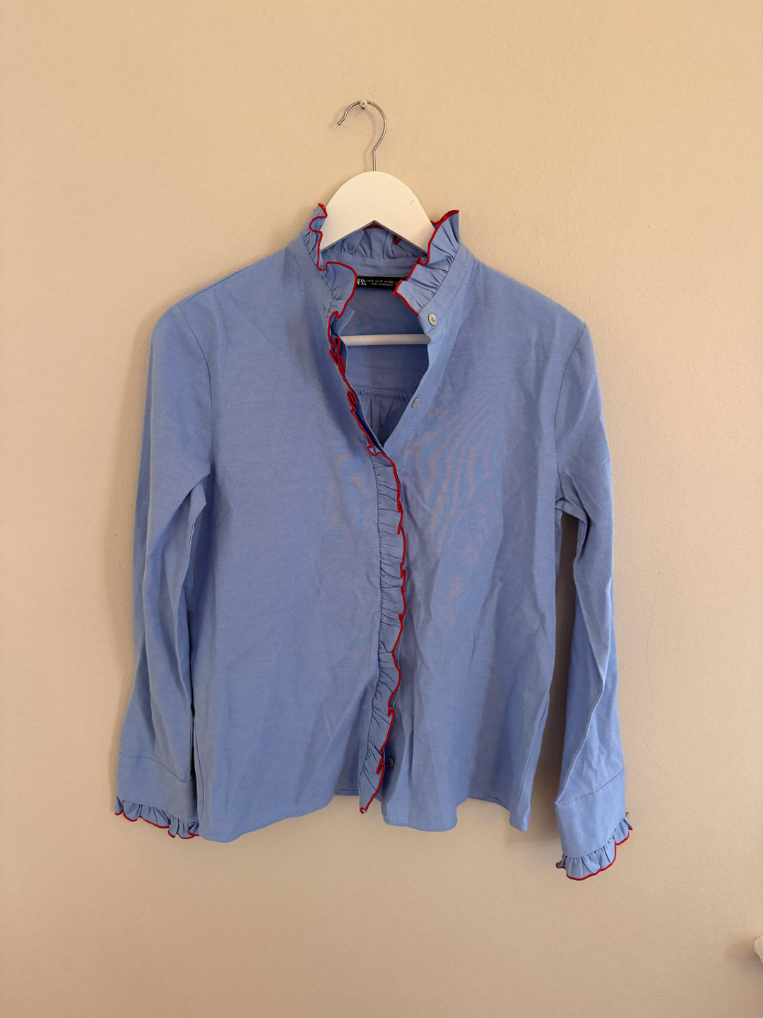 Small Blue Blouse from Zara