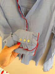 Small Blue Blouse from Zara