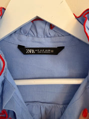 Small Blue Blouse from Zara